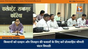 किसानों को दलहन और तिलहन की फसलों के लिए करें प्रोत्साहित श्रीमती चंदन त्रिपाठी