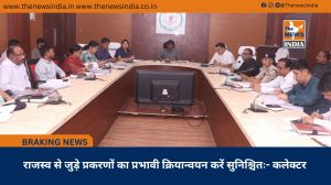 राजस्व से जुड़े प्रकरणों का प्रभावी क्रियान्वयन करें सुनिश्चितः- कलेक्टर