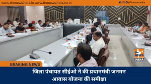 जिला पंचायत सीईओ ने की प्रधानमंत्री जनमन आवास योजना की समीक्षा