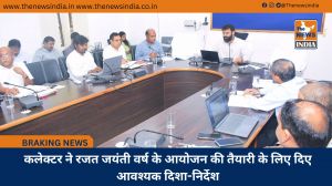 कलेक्टर ने रजत जयंती वर्ष के आयोजन की तैयारी के लिए दिए आवश्यक दिशा-निर्देश