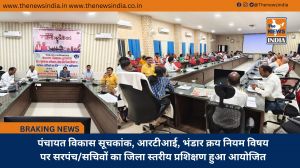 पंचायत विकास सूचकांक, आरटीआई, भंडार क्रय नियम विषय पर सरपंच/सचिवों का जिला स्तरीय प्रशिक्षण हुआ आयोजित