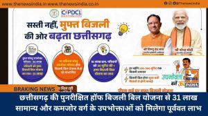 छत्तीसगढ़ की पुनरीक्षित हॉफ बिजली बिल योजना से 31 लाख सामान्य और कमजोर वर्ग के उपभोक्ताओं को मिलेगा पूर्ववत लाभ