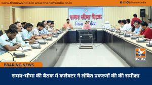 समय-सीमा की बैठक में कलेक्टर ने लंबित प्रकरणों की की समीक्षा
