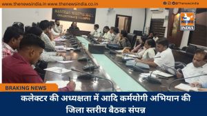 कलेक्टर की अध्यक्षता में आदि कर्मयोगी अभियान की जिला स्तरीय बैठक संपन्न