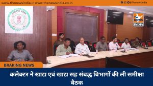 कलेक्टर ने खाद्य एवं खाद्य सह संबद्ध विभागों की ली समीक्षा बैठक