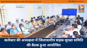 कलेक्टर की अध्यक्षता में जिलास्तरीय सड़क सुरक्षा समिति की बैठक हुआ आयोजित