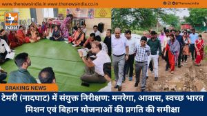 टेमरी (नादघाट) में संयुक्त निरीक्षण: मनरेगा, आवास, स्वच्छ भारत मिशन एवं बिहान योजनाओं की प्रगति की समीक्षा