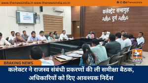 कलेक्टर ने राजस्व संबंधी प्रकरणों की ली समीक्षा बैठक, अधिकारियों को दिए आवश्यक निर्देश