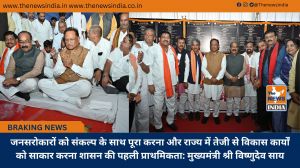 जनसरोकारों को संकल्प के साथ पूरा करना और राज्य में तेजी से विकास कार्यों को साकार करना शासन की पहली प्राथमिकता: मुख्यमंत्री श्री विष्णुदेव साय