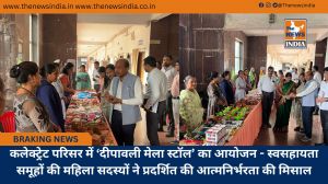 कलेक्ट्रेट परिसर में ‘दीपावली मेला स्टॉल’ का आयोजन - स्वसहायता समूहों की महिला सदस्यों ने प्रदर्शित की आत्मनिर्भरता की मिसाल