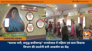 “सशक्त नारी, समृद्ध छत्तीसगढ़” राज्योत्सव में महिला एवं बाल विकास विभाग की प्रदर्शनी बनी आकर्षण का केंद्र