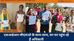 एसआईआर-बीएलओ के साथ-साथ, घर-घर पहुंच रहे हैं अधिकारी