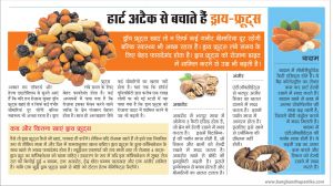 हार्ट अटैक के खतरे से बचाते हैं ड्राय-फू्रट्स