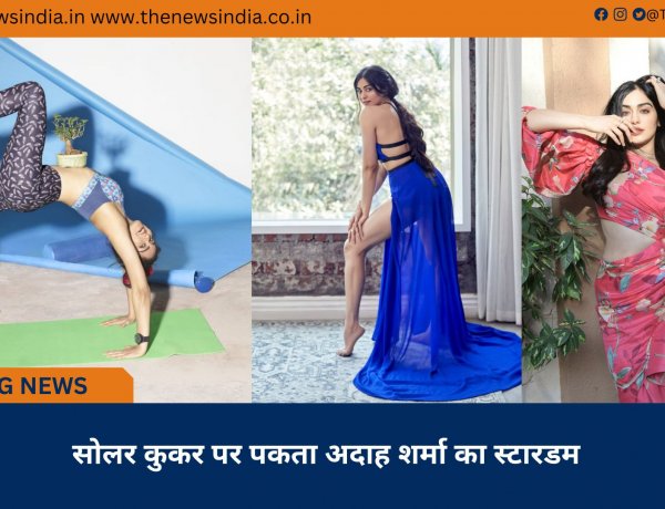 सोलर कुकर पर पकता अदाह शर्मा का स्टारडम