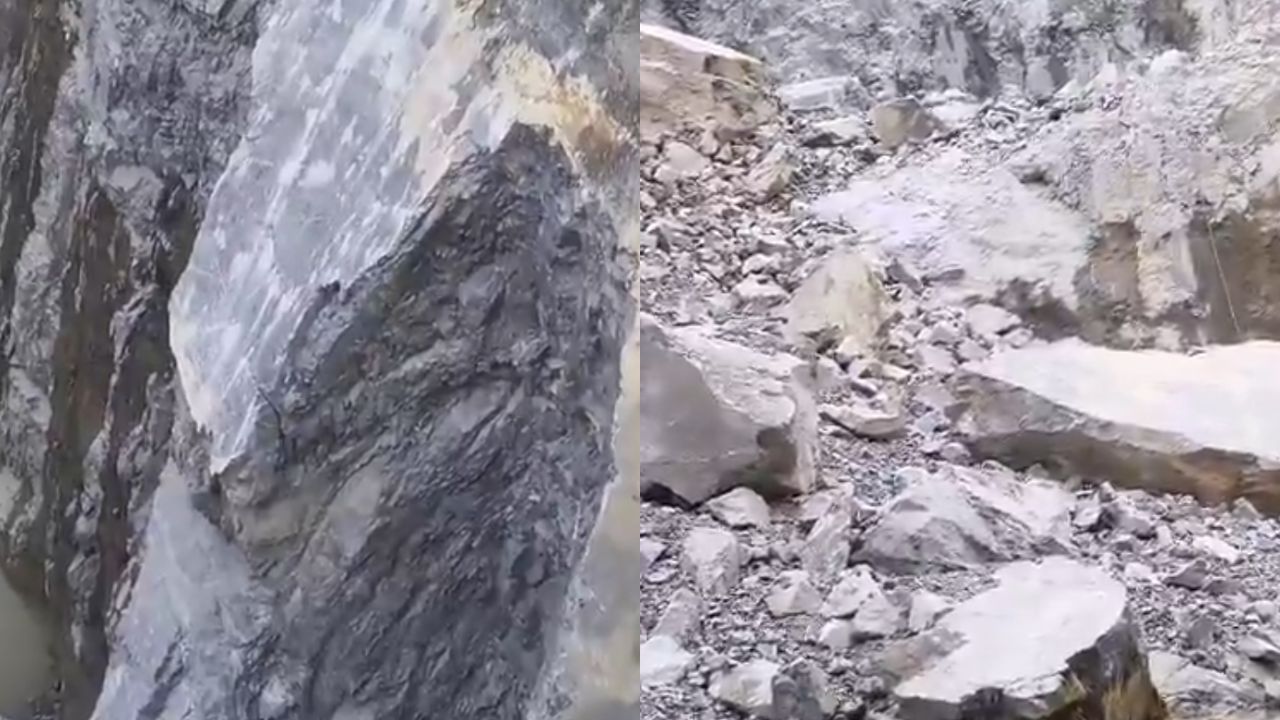 दर्दनाक हादसा: पत्थर खनन में दबे 2 मजदूर, कई अभी भी मलबे में, रेस्क्यू ऑपरेशन जारी दर्दनाक हादसा: पत्थर खनन में दबे 2 मजदूर, कई अभी भी मलबे में, रेस्क्यू ऑपरेशन जारी