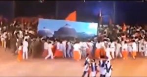  बाबरी मस्जिद विध्वंस के नाट्य रूपातंरण करने के मामले में पांच पर मुकदमा दर्ज