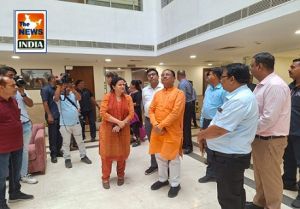 मुख्यमंत्री श्री विष्णुदेव साय ने छत्तीसगढ़ निवास का लिया जायजा मुख्यमंत्री श्री विष्णुदेव साय ने छत्तीसगढ़ निवास का लिया जायजा