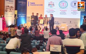 सर्वश्रेष्ठ नगरीय निकायों की श्रेणी में चांपा नगर पालिका को मिला द्वितीय स्थान सर्वश्रेष्ठ नगरीय निकायों की श्रेणी में चांपा नगर पालिका को मिला द्वितीय स्थान