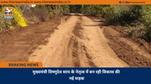 मुख्यमंत्री विष्णुदेव साय के नेतृत्व में बन रही विकास की नई सड़क