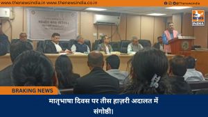 मातृभाषा दिवस पर तीस हाज़री अदालत में संगोष्ठी। 