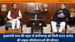  मुख्यमंत्री साय की पहल से छत्तीसगढ़ को मिली 600 करोड़ की सड़क परियोजनाओं की सौगात