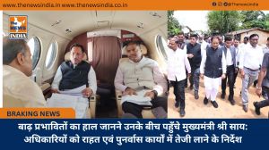 बाढ़ प्रभावितों का हाल जानने उनके बीच पहुँचे मुख्यमंत्री श्री साय: अधिकारियों को राहत एवं पुनर्वास कार्यों में तेजी लाने के निर्देश
