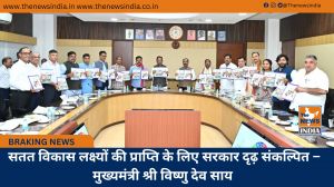  सतत विकास लक्ष्यों की प्राप्ति के लिए सरकार दृढ़ संकल्पित – मुख्यमंत्री श्री विष्णु देव साय