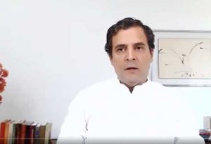  कांग्रेस के पूर्व अध्यक्ष व नेता राहुल गांधी ने मोदी सरकार से की अपील, ‘मजदूरों को सीधा कैश ट्रांसफर कराएं’