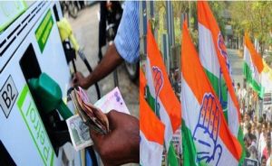  बढ़ते पेट्रोल-डीजल के दामो को लेकर कांग्रेस का आज राष्ट्रव्यापी विरोध प्रदर्शन