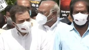  राहुल गांधी बोले, राज्यसभा में हंगामे को लेकर विपक्ष को संसद में बोलने की अनुमति नहीं है, यह लोकतंत्र की हत्या है