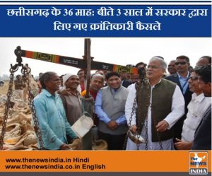  छत्तीसगढ़ के 36 माह: बीते 3 साल में सरकार द्वारा लिए गए क्रांतिकारी फैसले... किसान हुए खुशहाल... बढ़ा खेती-किसानी का रकबा, बढ़ी आमदनी