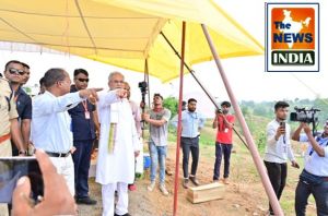  मुख्यमंत्री ने कटकोना में एनीकट निर्माण का किया भूमिपूजन