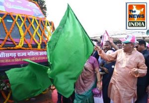करसा गांव से ’मुख्यमंत्री महतारी न्याय रथ’ यात्रा की हुई शुरूआत