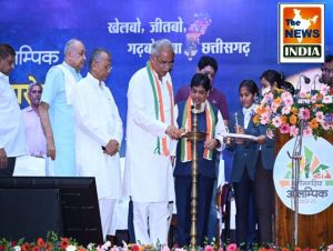  मुख्यमंत्री श्री भूपेश बघेल पहुंचे बलवीर सिंह जुनेजा इनडोर स्टेडियम