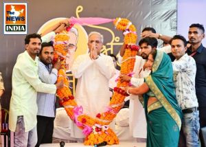  मुख्यमंत्री श्री भूपेश बघेल का भेंट-मुलाकात : ग्राम कांशीगढ़
