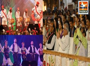  मुख्यमंत्री श्री भूपेश बघेल की मौजूदगी में विदेशी नर्तक कलाकारों की आवाज में गूंजा ‘छत्तीसगढ़िया सबले बढ़िया’