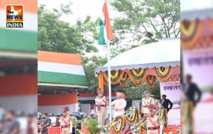   मुख्यमंत्री श्री विष्णु देव साय ने आज 78वें स्वतंत्रता दिवस के मौक़े पर राजधानी रायपुर के पुलिस परेड ग्राउंड में आयोजित मुख्य समारोह में ध्वजारोहण किया