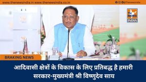 आदिवासी क्षेत्रों के विकास के लिए प्रतिबद्ध है हमारी सरकार-मुख्यमंत्री श्री विष्णुदेव साय