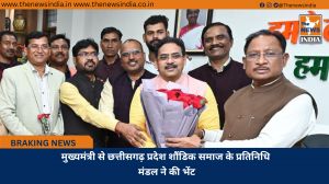 मुख्यमंत्री से छत्तीसगढ़ प्रदेश शौंडिक समाज के प्रतिनिधि मंडल ने की भेंट