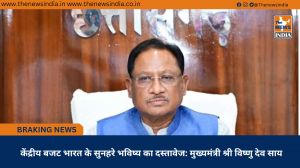 केंद्रीय बजट भारत के सुनहरे भविष्य का दस्तावेज: मुख्यमंत्री श्री विष्णु देव साय