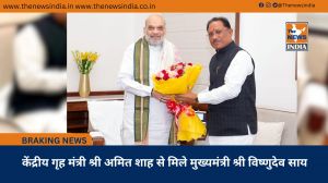  केंद्रीय गृह मंत्री श्री अमित शाह से मिले मुख्यमंत्री श्री विष्णुदेव साय